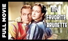 My Favorite Brunette Full Movie | Romantic Comedy Movie | Bob Hope, Dorothy Lamour